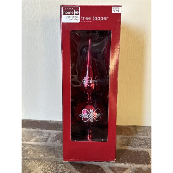 Holiday Home Vintage Tree Topper 2005 Classic Target Home Traditional Collection - Picture 1 of 6